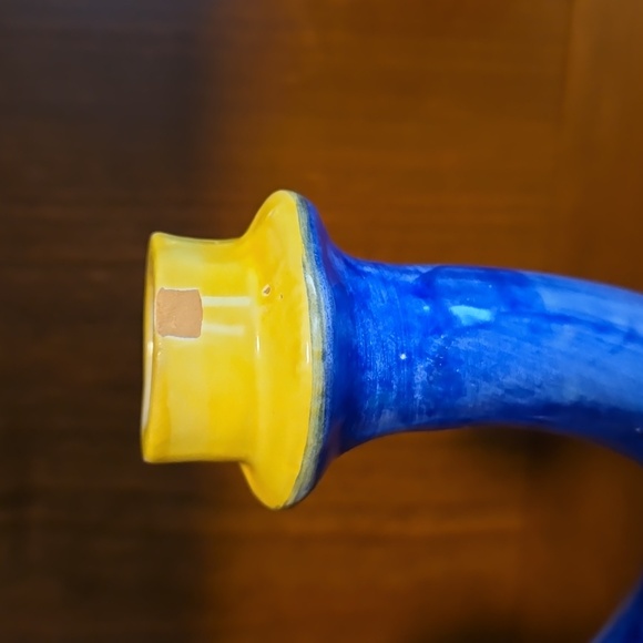 Solimene Vietri Candlesticks Pair - Picture 3 of 3